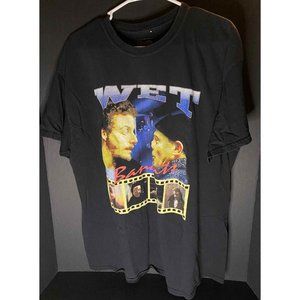 Wet Bandits Chalk Line Graphic Black Mens XL Casual Movie